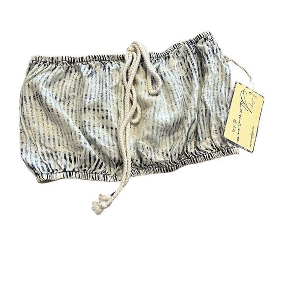 Vintage Havana Tops - Vintage Havana Women's Striped Smocked Bandeau Top Multicolor Size M